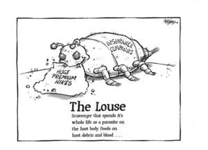 Hubbard, James, 1949- :The Louse - scavenger that spends it's whole life as a parasite on the host body... 26 January 2012