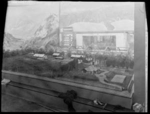 Advertising exhibit for Canterbury at the New Zealand and South Seas International Exhibition in Dunedin