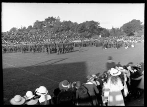 Ceremony at a park, [reception for the Prince of Wales?], Whanganui
