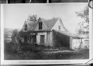 A stone house, built in 1852 for Archdeacon Wilson, near Opawa, Christchurch