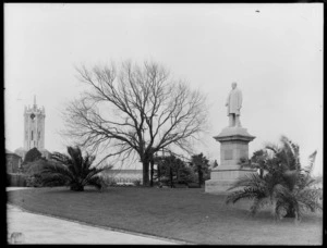 Sir George Grey statue, Albert Park, Auckland,