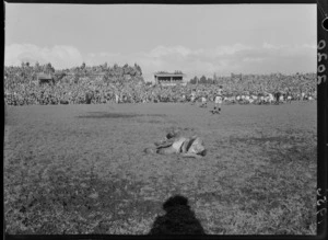 1956 Springbok rugby union football tour, match against Waikato in Hamilton