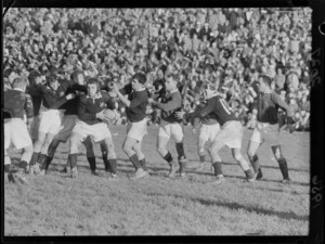 1956 Springbok rugby union football tour, match against Wellington at Athletic Park