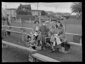 1956 Springbok rugby union football tour, spectators at McLean Park, Napier, for the match against Hawke's Bay