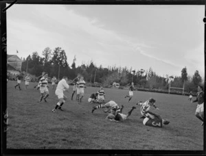 1956 Springbok rugby union football tour, Springboks versus Wairarapa-Bush in Masterton
