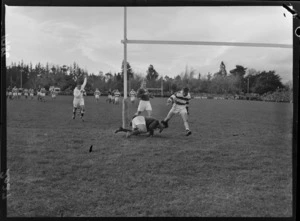 1956 Springbok rugby union football tour, Springboks versus Wairarapa-Bush at Masterton