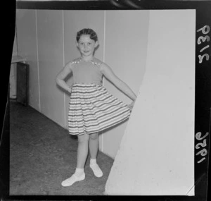 Fashions for children (caption) - unidentified girl
