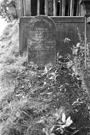 Grave of William F Thomas, plot 35.F, Sydney Street Cemetery.