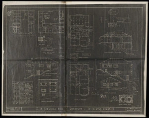 Martin, Cyril Alphonsus, fl 1920-1930s :C M Turnbull Esq., residence, The Crescent, Roseneath. November 1933.