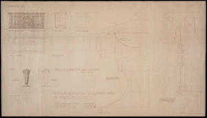 Morton, Calder, Fowler & Styles :Interior alterations to St Andrew's Church, The Terrace, Wellington. Drawing no. 4. August 1962