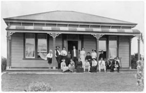Boulton family house at Golden Gate, Paremata, Porirua, Wellington