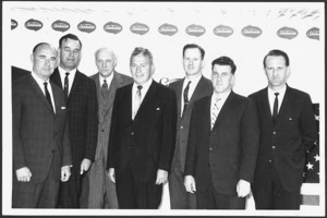 Karl Pallo with executives of Sunbeam Corporation Ltd