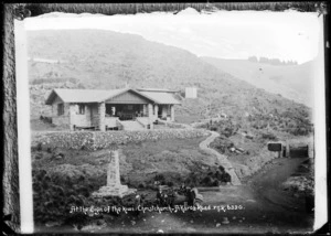 Rest house, Sign of the Kiwi, on the junction of Summit Road and Dyers Pass Road, Christchurch