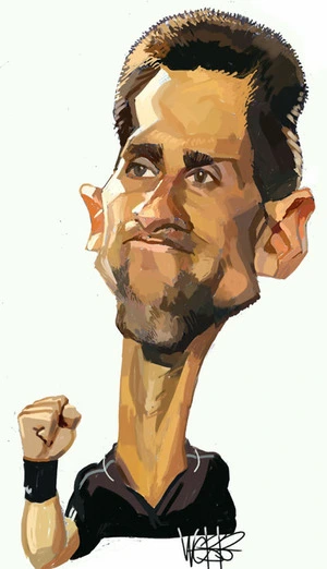 Webb, Murray, 1947- :[Novak Djokovic]. 30 January 2012