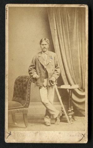 Carnell, Samuel 1832-1920 : Portrait of unidentified man