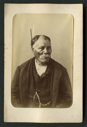 Carnell, Samuel 1832-1920 :[Erika (Maori man from Hawkes Bay district)]