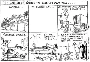 THE BUILDERS' GUIDE TO CONSERVATION... Progressive Building, 7 March 2005