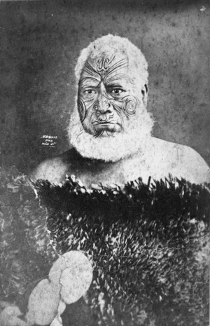 Portrait of Ngatuere Tawhirimatea Tawhao