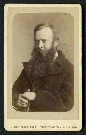 Cherrill, Nelson K fl 1878-1890 :Portrait of Alexander William Bickerton