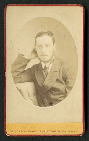 Cherrill, Nelson K fl 1878-1890 :Portrait of Edward S Latter