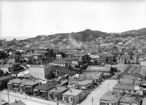 Part 1 of a 3 part panorama of Newtown, Wellington