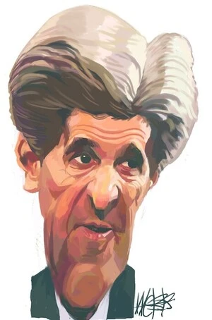 Webb, Murray, 1947- :John Kerry [ca 8 April 2004].