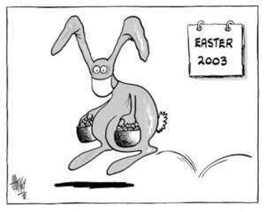 Easter 2003. 17 April, 2003.