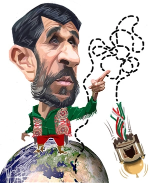 Mahmoud Ahmadinejad. 17 July, 2008