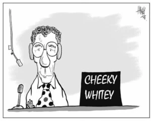 Cheeky Whitey. 25 September, 2003.