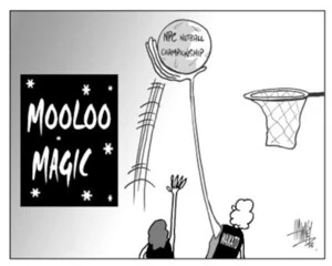 Mooloo Magic. NPC Netball Championship. 29 September, 2003.