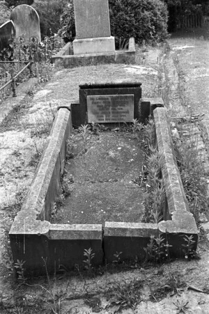 Backhouse family grave, plot 16.G, Sydney Street Cemetery.