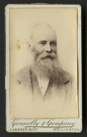 Connolly & Company fl 1887-1888 :Portrait of unidentified man