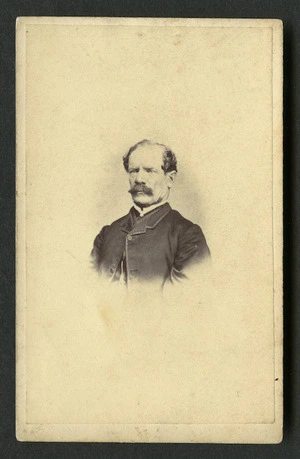 Crombie, John Nicol, 1827-1878 :Portrait of unidentified man