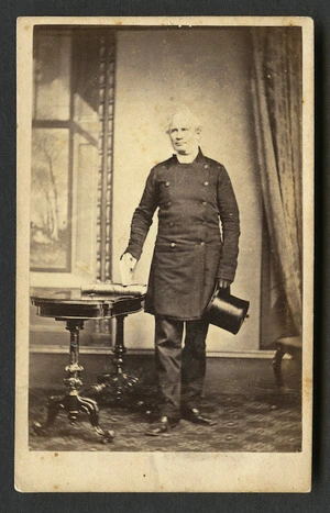 Crombie, John Nicol, 1827-1878 :Portrait of an unidentified man