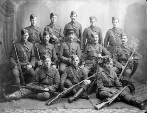 New Zealand Rifle Brigade group