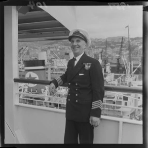 Commodore S S Burnand, OBE of the vessel Orsova