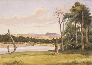 [Smith, William Mein] 1799-1869 :On the Ruamahanga, Wairarapa. 1860