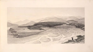 Fox, William 1812-1893 :River Courtenay issuing from Hazewood Forest. Etched by T. Allom. From a drawing by Wm Fox Esq.r. London, John W. Parker, 1851.