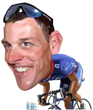 Webb, Murray, 1947- :Lance Armstrong. [ca 20 July 2004]