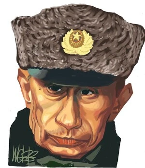 Webb, Murray, 1947- :Vladimir Putin. [ca 19 August 2004]