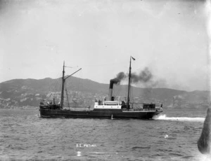 The steam ship Putiki