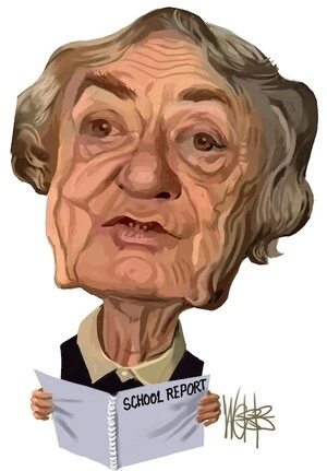 Webb, Murray, 1947- :Dame Augusta Wallace. [ca 22 August 2004]