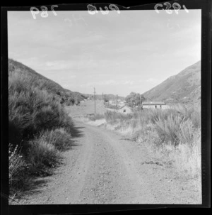 Ruined and deserted buildings at Cross Creek, Rimutaka incline