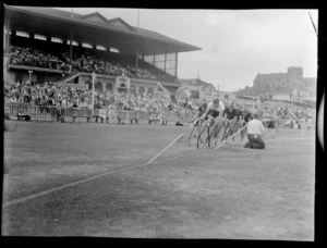Cycling race at Wellington athletics championships