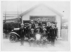 Upper Hutt Fire Brigade, and trophy