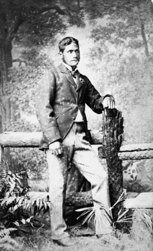 Bragge, James :Portrait of Phillip Isaac (Piripi Ihaka)
