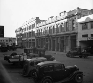 Allen Street, Wellington, looking north from Courtenay Place