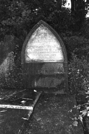 The grave of Richard Relf, plot 0621, Bolton Street Cemetery