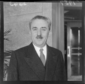 Mr Moshe Sharett, former Prime Minister of Israel