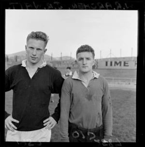 W R Archer and J R Watt, 1957 New Zealand All Black rugby union trialists